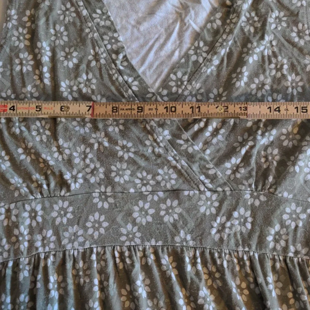 LLBean Size L Pet Sleeveless One Piece Floral Print Dress - Picture 8 of 11